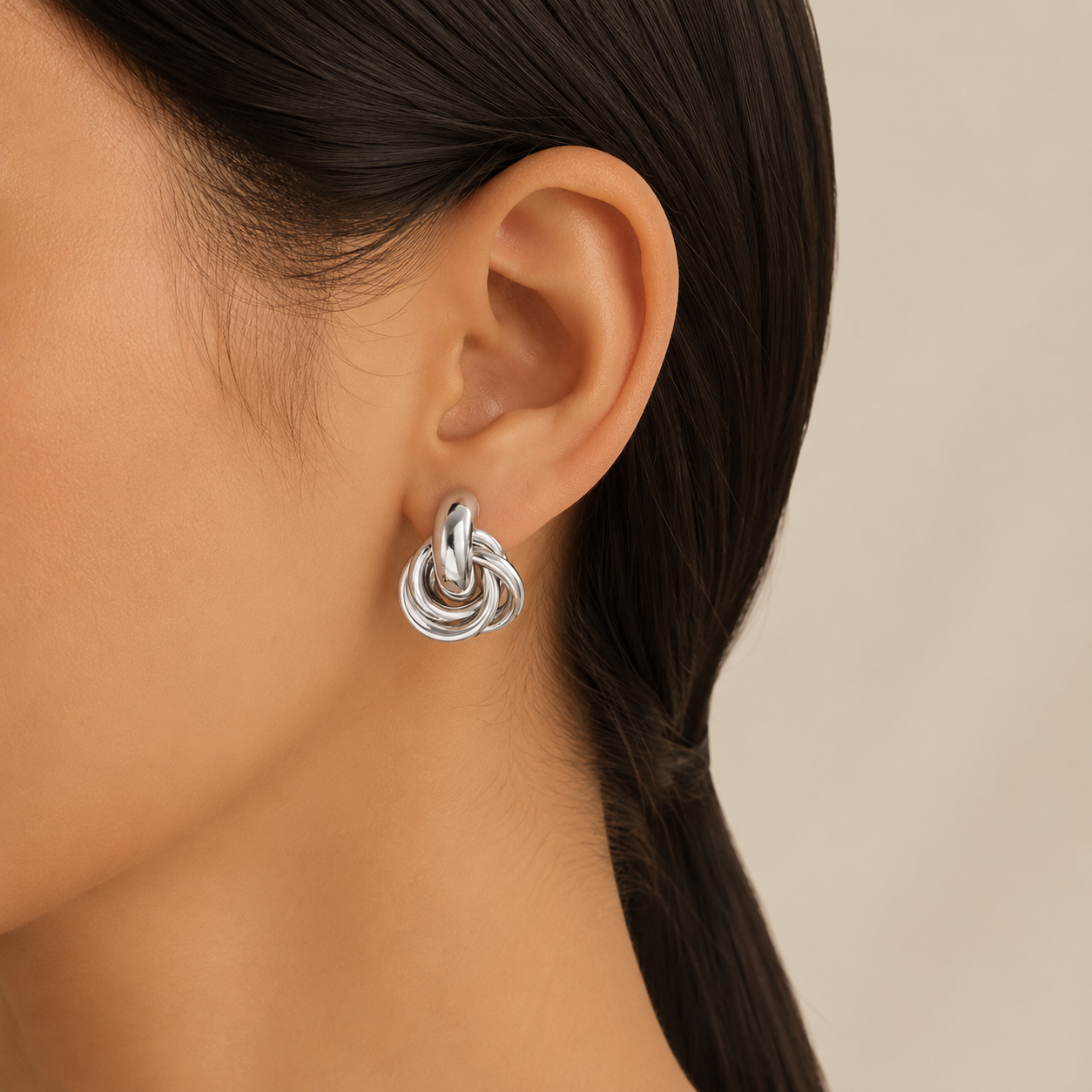 Boucles d’oreilles Nœud