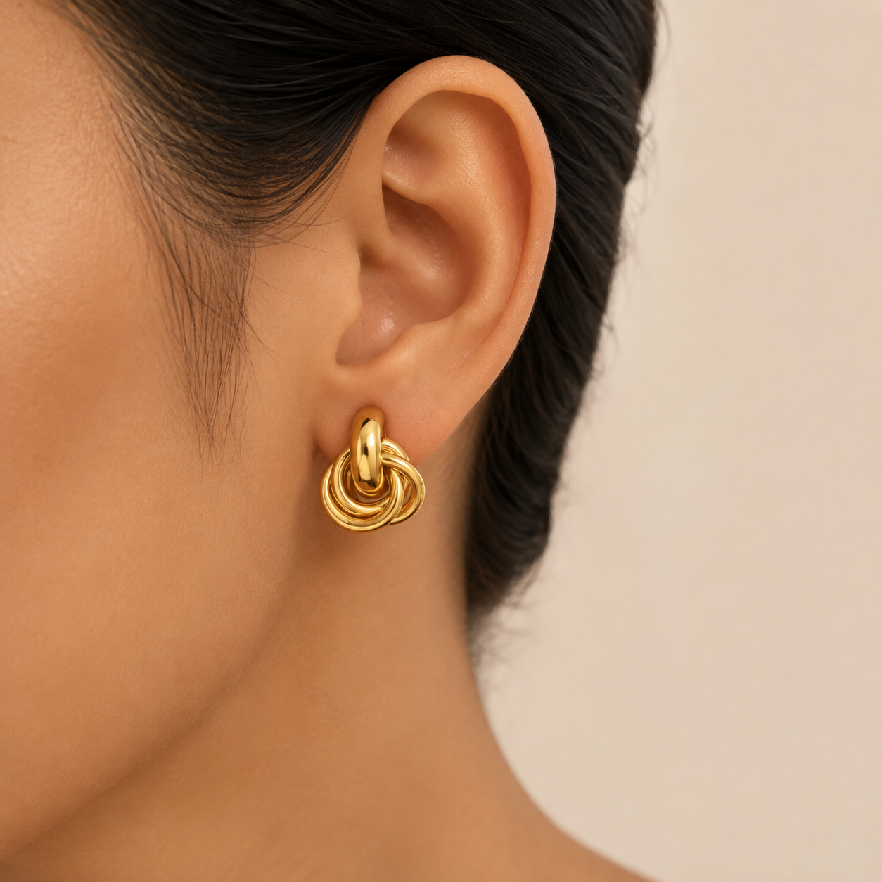Boucles d’oreilles Nœud